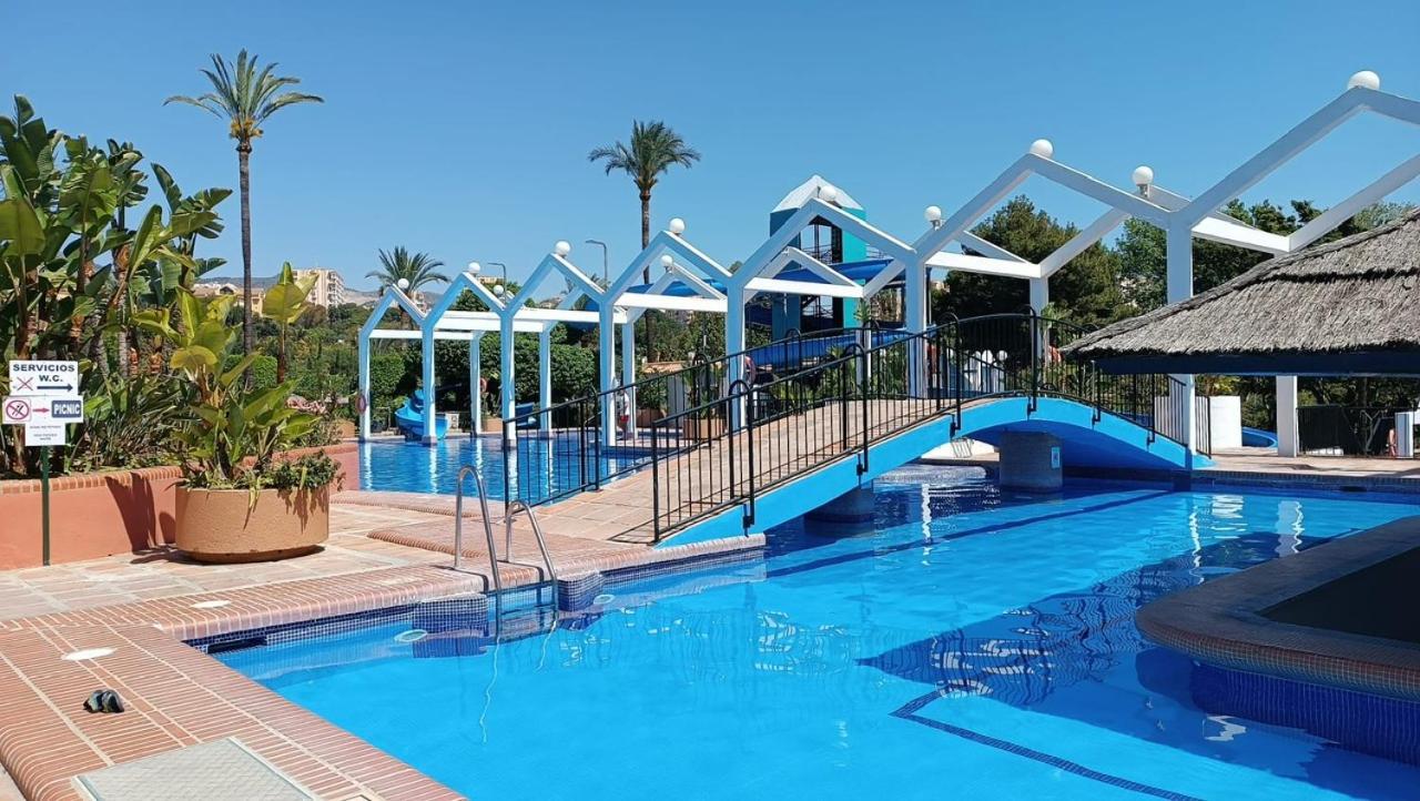 Benal Beach Vista Al Mar, Piscina Templada ベナルマデナ エクステリア 写真